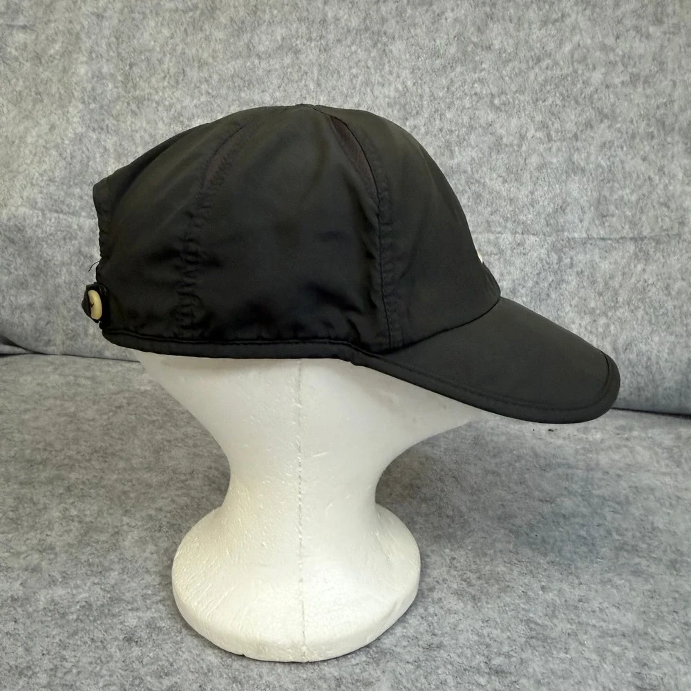 Nike Dri-FIT Running Hat Black Adjustable Mesh Performance Athletic Cap